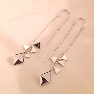 NEW S925 Chandelier Drop Thread Earrings